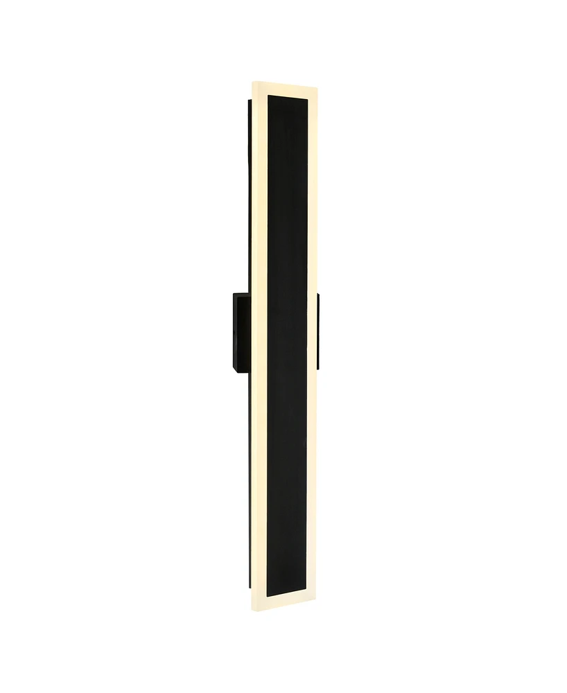 Cwi Lighting 32" Metal Malibu Led Integrated Outdoor Wall Light