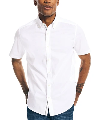 Nautica Men's Oxford Short-Sleeve Shirt