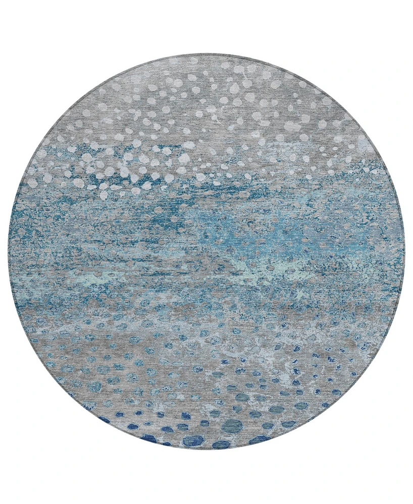 Addison Chantille Machine Washable ACN1368 8'x8' Round Area Rug