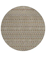 Addison Chantille Machine Washable ACN1418 8'x8' Round Area Rug