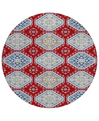 Addison Chantille Machine Washable ACN1448 8'x8' Round Area Rug