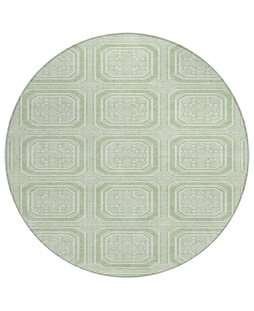 Addison Chantille Machine Washable ACN1458 8'x8' Round Area Rug