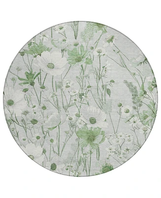Addison Chantille Machine Washable ACN1502 8'x8' Round Area Rug