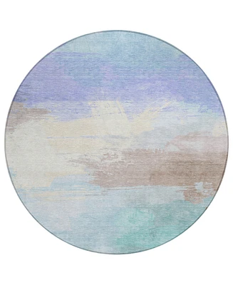 Addison Chantille Machine Washable ACN1522 8'x8' Round Area Rug