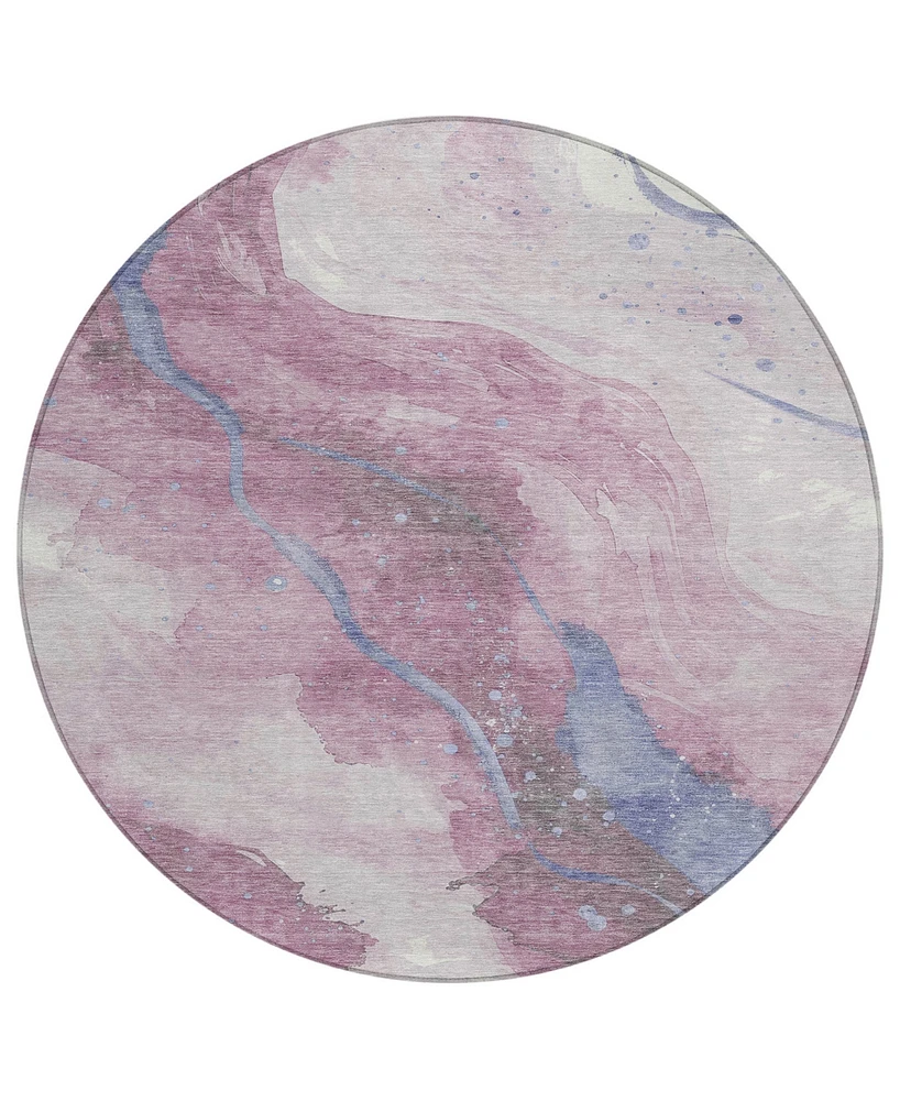 Addison Chantille Machine Washable ACN1532 8'x8' Round Area Rug