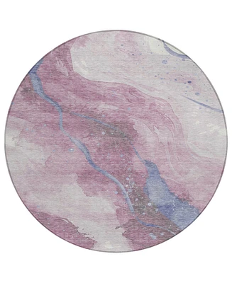 Addison Chantille Machine Washable ACN1532 8'x8' Round Area Rug