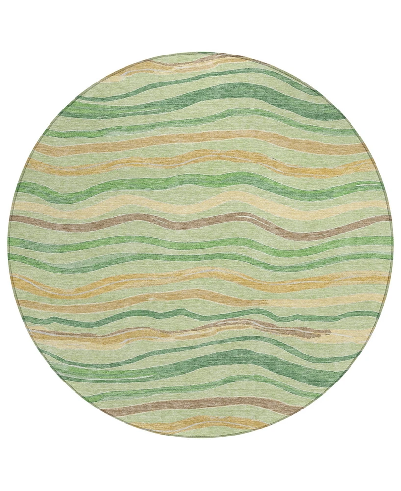 Addison Chantille Machine Washable ACN1582 8'x8' Round Area Rug
