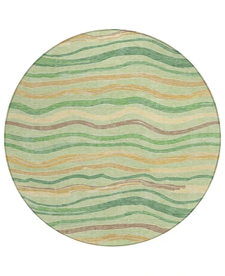Addison Chantille Machine Washable ACN1582 8'x8' Round Area Rug
