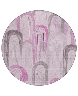 Addison Chantille Machine Washable ACN1592 8'x8' Round Area Rug
