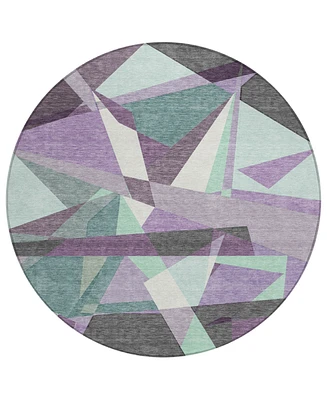 Addison Chantille Machine Washable ACN1612 8'x8' Round Area Rug
