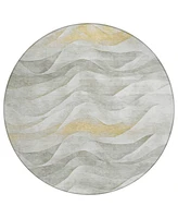 Addison Chantille Machine Washable ACN1622 8'x8' Round Area Rug
