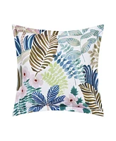 J by J Queen Bold Rainforest Decorative Pillow, 18" x 18"