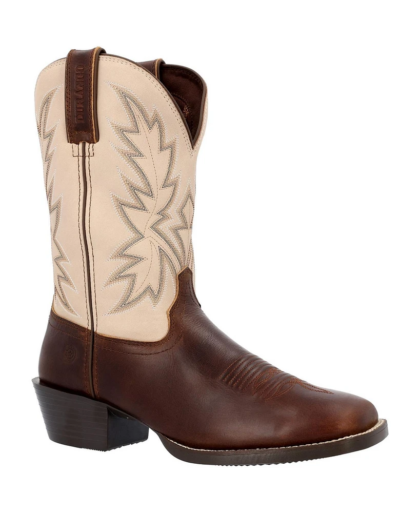 Durango Men's Westward Chocolate Bone Western Boot