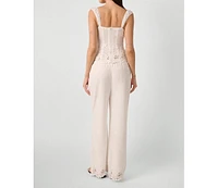 WeWoreWhat Women's Tie Waist Pant