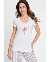 Olsen Women's Placement Print T-Shirt