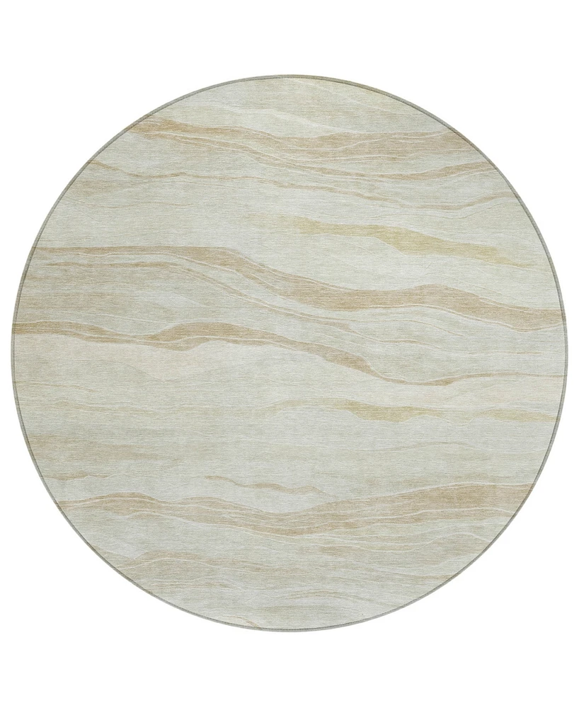 Addison Chantille Machine Washable ACN1246 8'x8' Round Area Rug