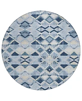 Addison Chantille Machine Washable ACN1312 8'x8' Round Area Rug