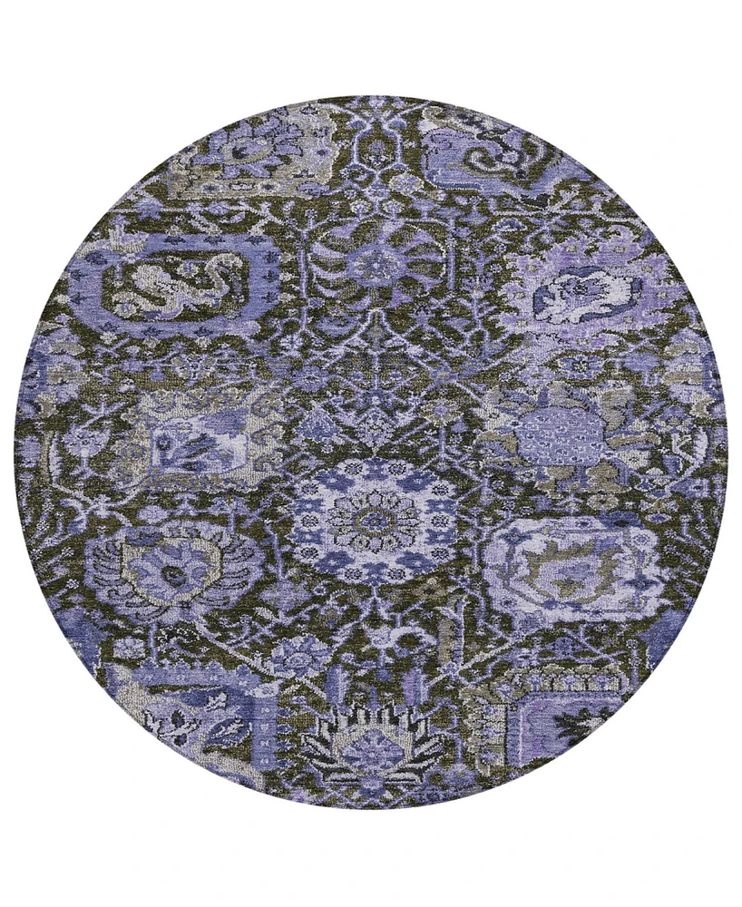 Addison Chantille Machine Washable ACN1323 8'x8' Round Area Rug