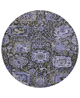 Addison Chantille Machine Washable ACN1323 8'x8' Round Area Rug