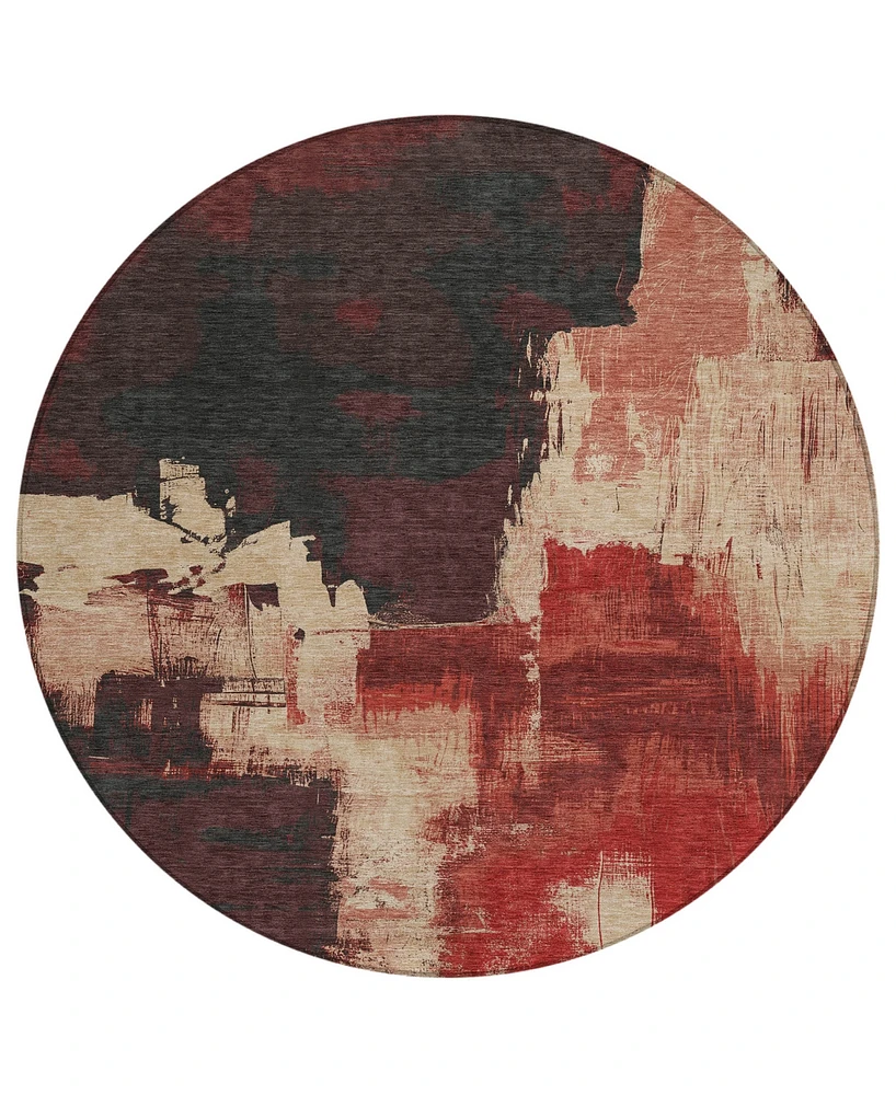 Addison Chantille Machine Washable ACN1333 8'x8' Round Area Rug