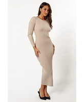 Petal and Pup Women's Ainsley Long Sleeve Midi Dress