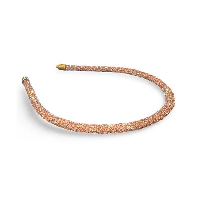 Thin All that Glitters Headband - Pink + Silver