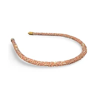 Thin All that Glitters Headband - Pink + Silver