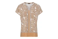 Olsen Women's Tropic Mix Print T-Shirt