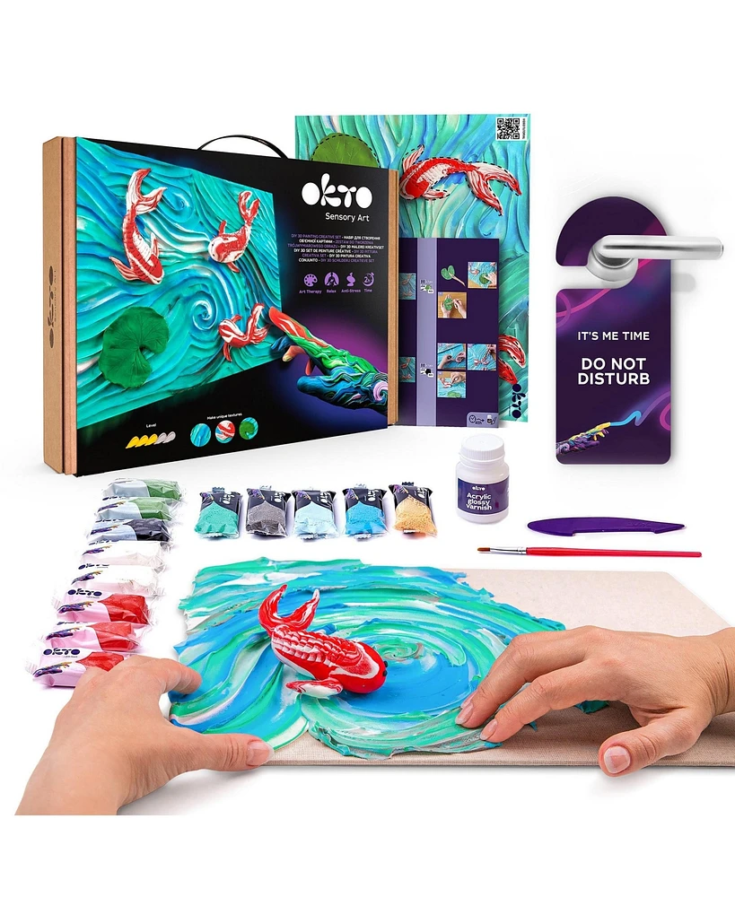 Okto Air Clay Set – 24 Colors “Pastel”