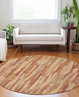 Addison Chantille Machine Washable ACN1319 8'x8' Round Area Rug