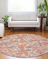 Addison Chantille Machine Washable ACN1328 8'x8' Round Area Rug