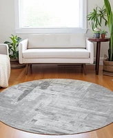 Addison Chantille Machine Washable ACN1339 8'x8' Round Area Rug