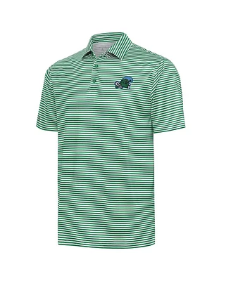 Antigua Men's Green Tulane Wave Skills Polo Shirt