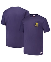 Mitchell & Ness Men's Navy Notre Dame Fighting Irish Big Tall Fade Away Premium T-Shirt