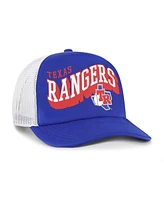 '47 Brand Men's Royal Texas Rangers Meander Foam Trucker Snapback Hat