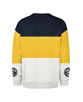 '47 Brand Men's and Women's Yellow Denver Nuggets 2024/25 City Edition On Five Maximalist Pullover Sweatshirt