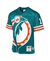Mitchell & Ness Big Boys and Girls Dan Marino Aqua Miami Dolphins 1984 Throwback Fashion Jersey