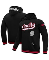 Pro Standard Men's Black Portland Trail Blazers 2024/25 City Edition Pullover Hoodie