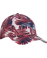 New Era Men's Gray England Patriots Palms 39THIRTY Flex Hat
