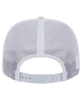 New Era Men's White Houston Astros Flamingo Mesh Back 9SEVENTY Stretch-Snap Hat