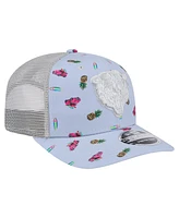 New Era Men's Light Blue Chicago Bears Adventure Surfboard 9SEVENTY Adjustable Hat