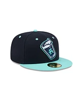 New Era Men's Navy Asheville Tourists Theme Nights 59FIFTY Fitted Hat