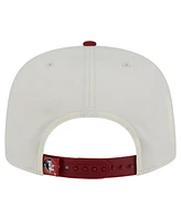 New Era Men's White Florida State Seminoles Collegiate 9FIFTY A-Frame Snapback Hat