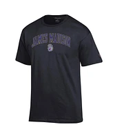 Champion Men's Black James Madison Dukes Arched Logo T-Shirt