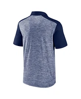 Fanatics Men's Heather Navy New England Patriots Clutch Polo Shirt