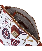 Dooney & Bourke Washington Nationals Gameday Suki Crossbody with Medium Wristlet