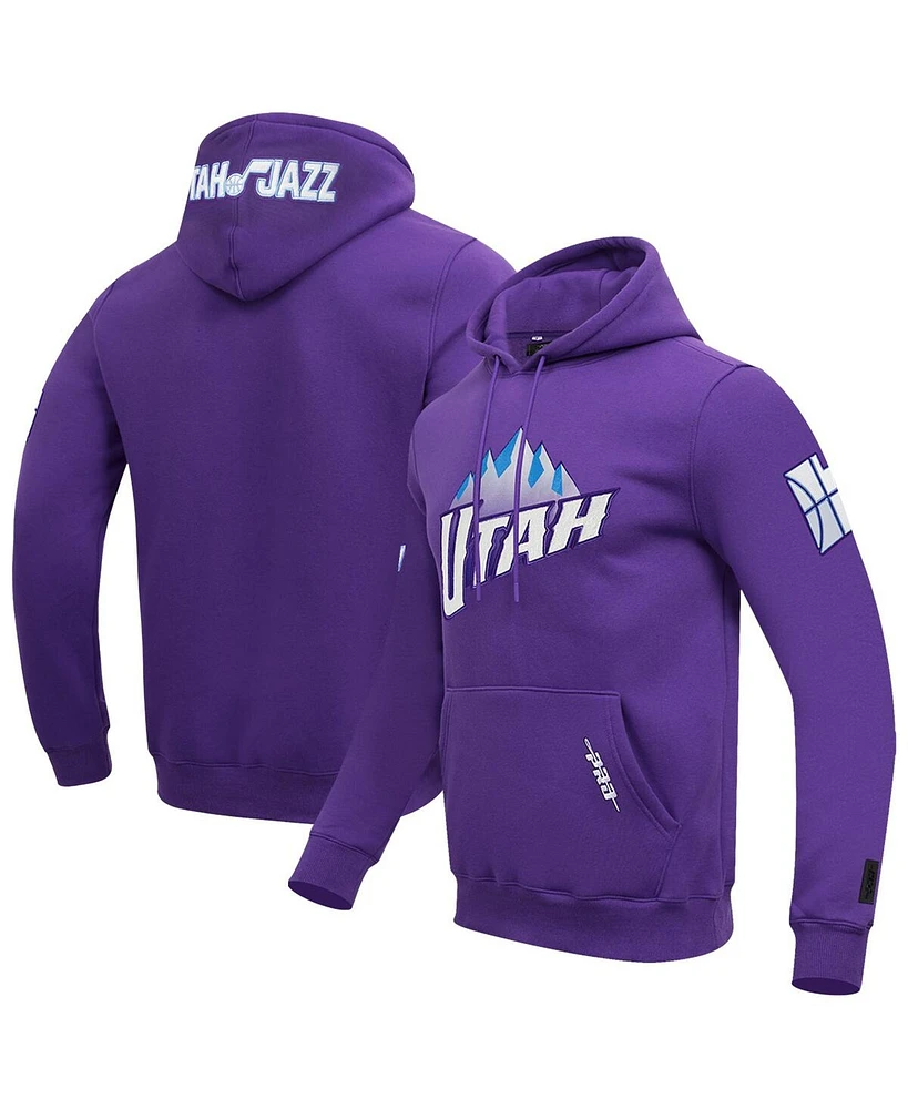Pro Standard Men's Purple Utah Jazz 2024/25 City Edition Pullover Hoodie