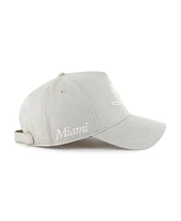 '47 Brand Men's Cream Miami Dolphins Foundation Offside Adjustable Hat