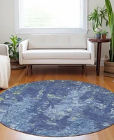 Addison Chantille Machine Washable ACN1391 8'x8' Round Area Rug