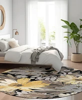 Addison Chantille Machine Washable ACN1481 8'x8' Round Area Rug